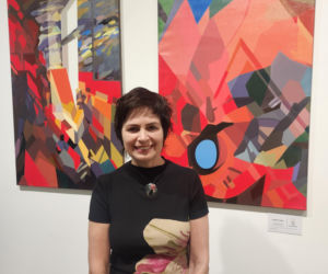 Dorota Wujewska-Bartoszewicz pokazała swoje prace na wystawie we Fridman Gallery w NYC