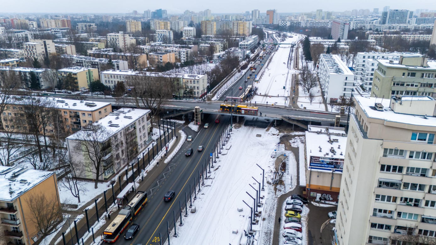 Remont wiaduktów Trasy Łazienkowskiej i al. Stanów Zjednoczonych w Warszawie