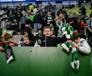 Lechia Gdańsk - Piast Gliwice: Zdjęcia kibiców z meczu 29. kolejki PKO BP Ekstraklasy