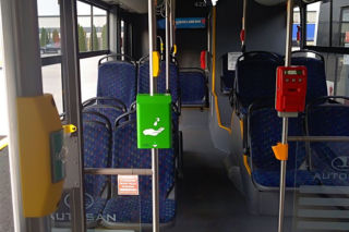 W jednym z autobusów będzie można... zdezynfekować ręce!