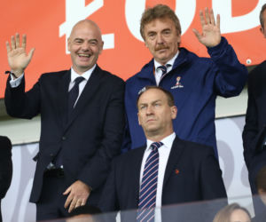 FIFA chce przywrócić Rosję do startów w Europie. Szokująca postawa Gianniego Infantino 