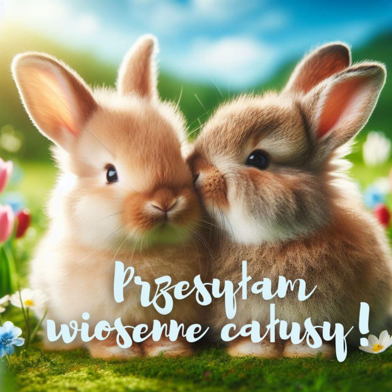 Wiosenne pozdrowienia i kartki na dzień dobry dla przyjaciół 