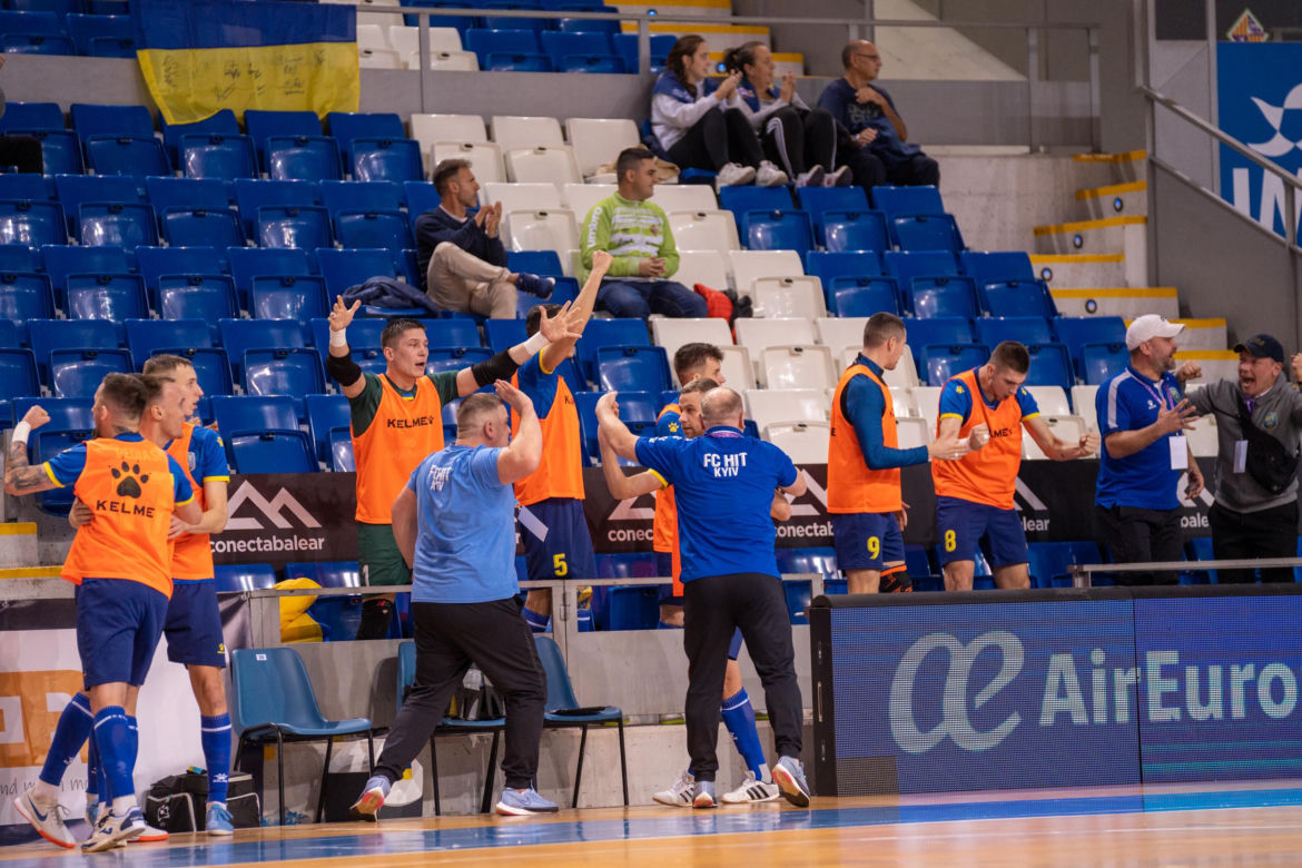 Constract Lubawa - FC Hit Kyiv 6:5 w fulsalowej Lidze Mistrzów na Majorce