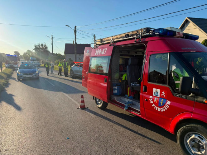 Tragiczny wypadek w Rykoszynie. Nie żyje 60-letni kierowca. To już kolejna tragedia w regionie