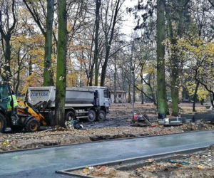 Remont parku Łyczywka