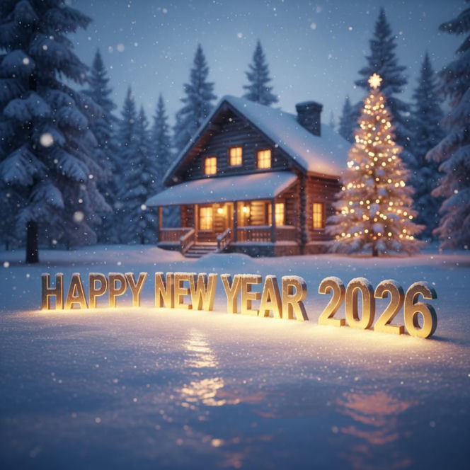 Gify na Sylwestra i kartki na Nowy Rok 2026