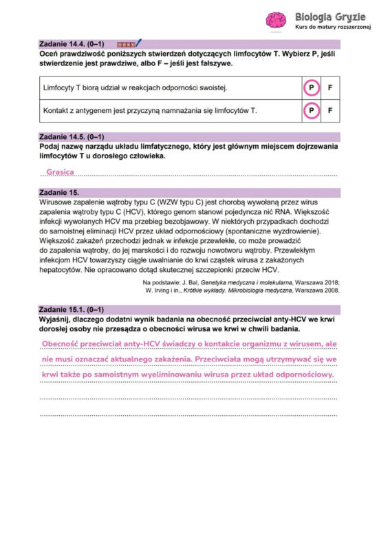 Matura 2026 biologia ROZSZERZONA: Arkusze CKE i odpowiedzi - sprawdź, czy zdałeś! 8.05.2026