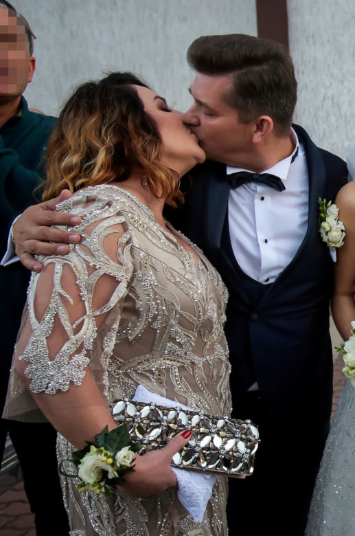 Martyniukowie na ślubie syna, widać że bardzo się kochają