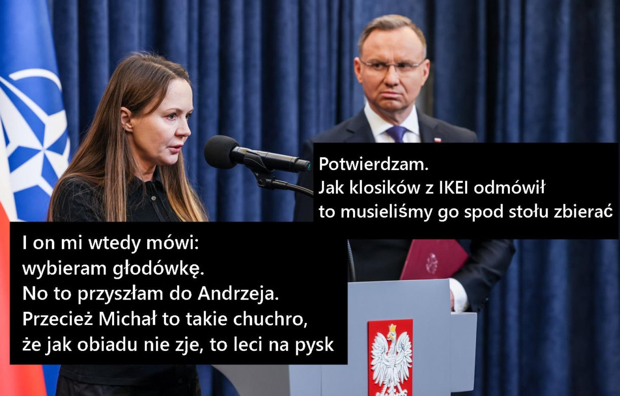 Andrzej Duda stosuje akt łaski na swój sposób