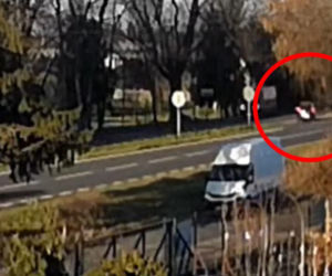 Wypadek w Ustroniu. Nagranie z monitoringu wiele wyjaśnia