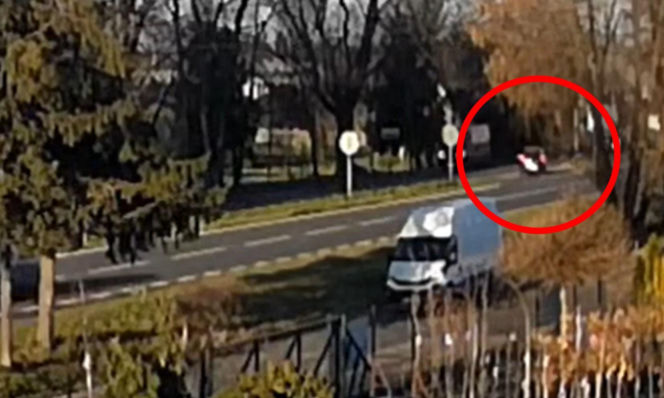 Wypadek w Ustroniu. Nagranie z monitoringu wiele wyjaśnia