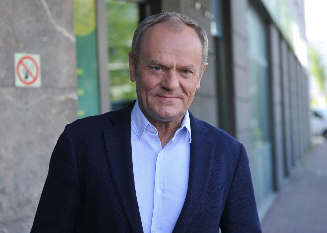 Donald Tusk u Kamili Biedrzyckiej