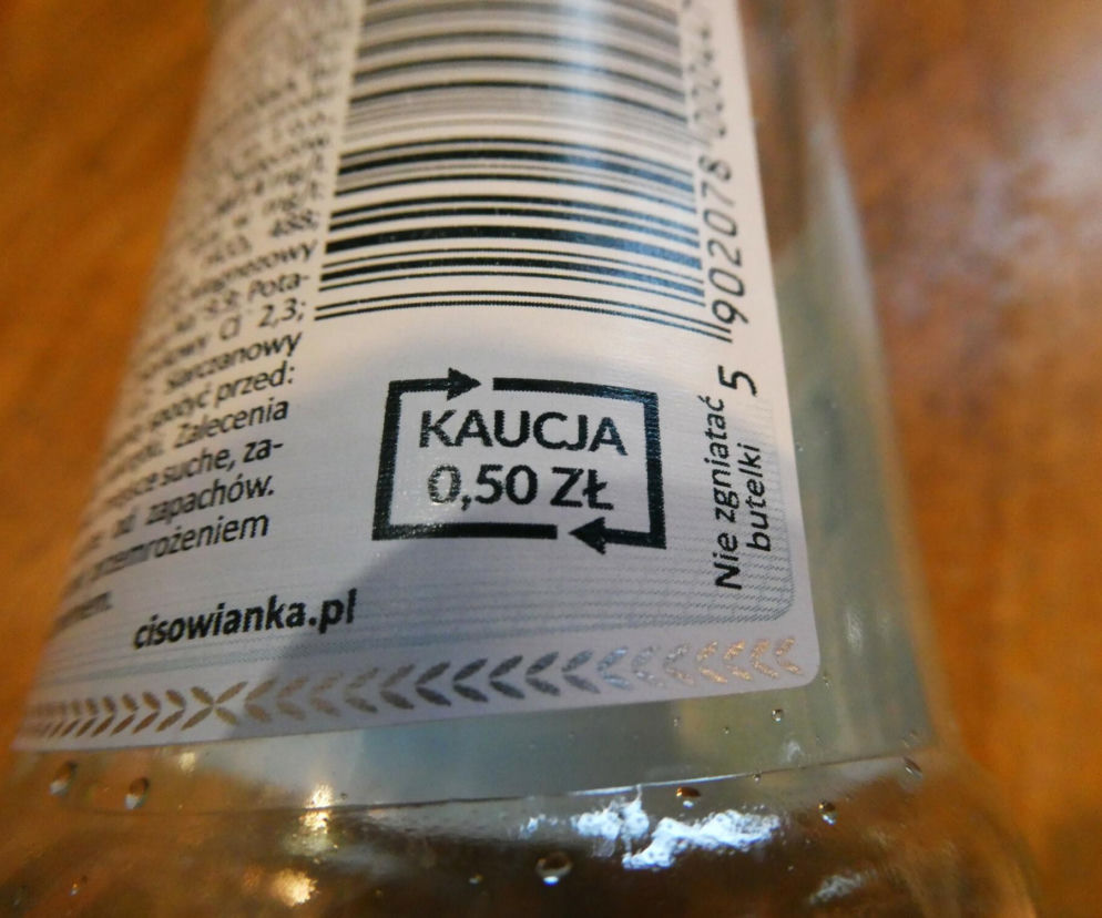 butelka z kaucją