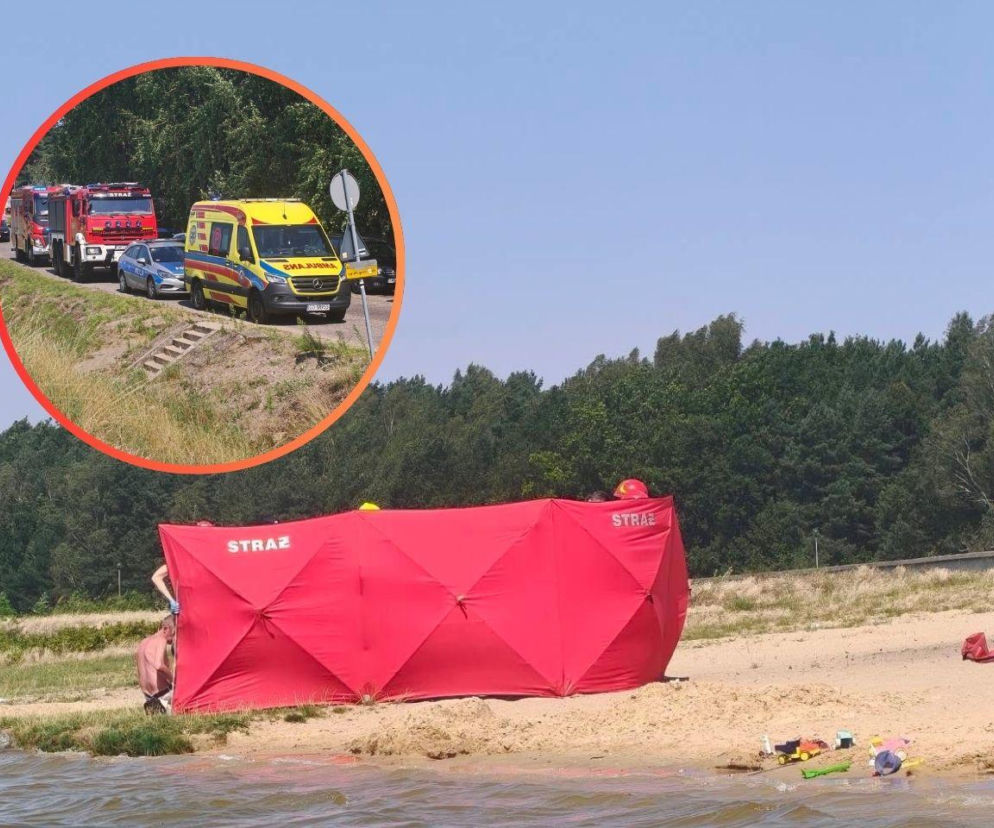 Śmiertelny finał wypoczynku nad wodą. 55-latek zmarł mimo natychmiastowej pomocy