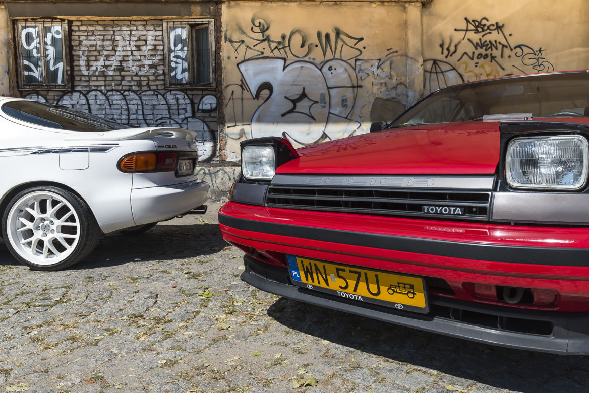 Toyota Celica mk. IV 2.0 GT & Toyota Celica mk. V 1.6 STi 