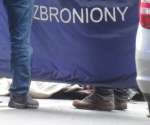 Śmiertelny upadek z wiaduktu