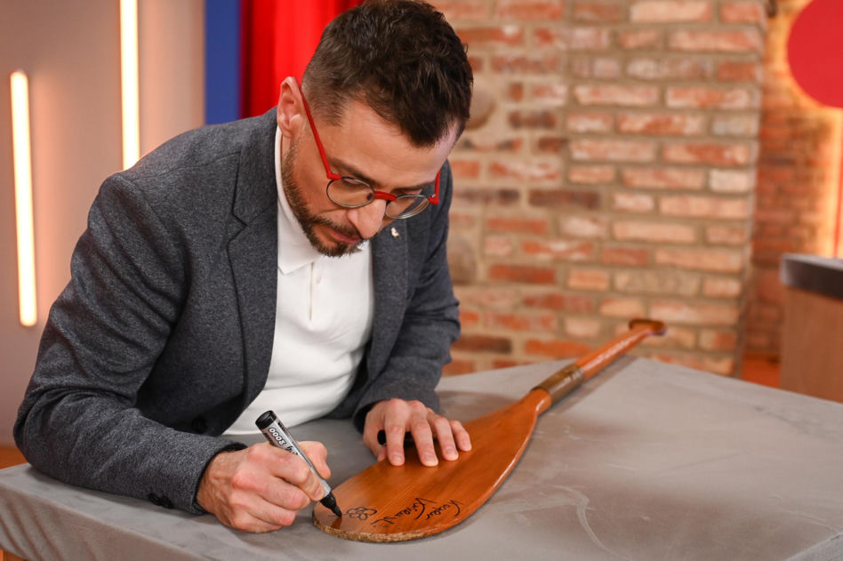 Kacper Kuszewski w programie Łowcy skarbów