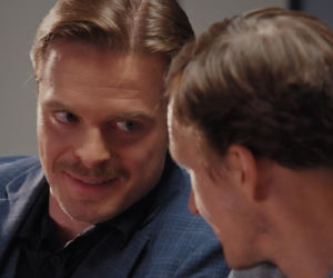 M jak miłość odc. 1893. Błażej (Adrian Budakow), Kazimierz Święcicki (Artur Paczesny)