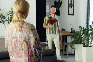 Barwy szczęścia odc. 3284. Mirek (Oliwier Kozłowski), Justyna Zytko (Sylwia Juszczak-Krawczyk)