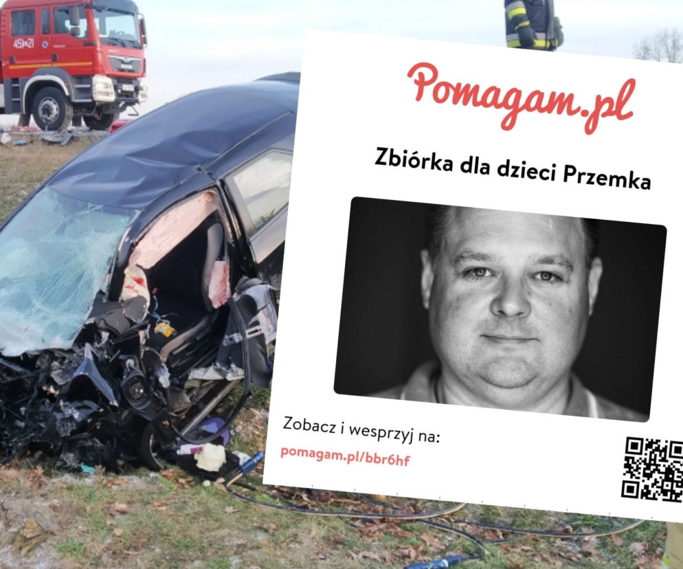 Zbiórka dla dzieci zmarłego aktora. Przemysław Gąsiorowicz zginął w makabrycznym wypadku
