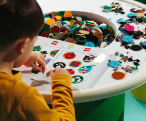 Iga Świątek bawiła się z dziećmi LEGO