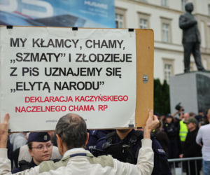 Obchody miesięcznicy smoleńskiej w Warszawie