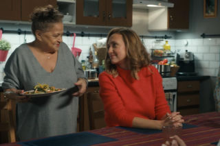 Barwy szczęścia odc. 3347. Asia (Anna Gzyra), Lucyna (Grażyna Zielińska)