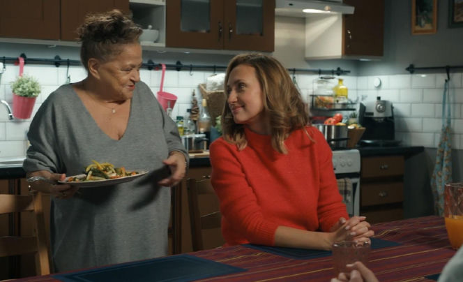 Barwy szczęścia odc. 3347. Asia (Anna Gzyra), Lucyna (Grażyna Zielińska)