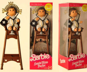 Matka Boska jako Lalka Barbie, Jezus na krzyżu jako Ken