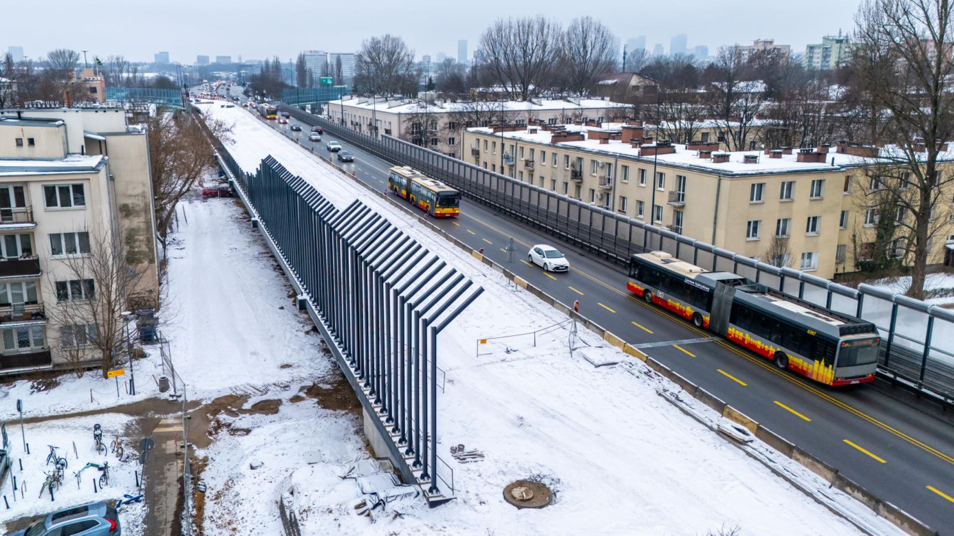 Remont wiaduktów Trasy Łazienkowskiej i al. Stanów Zjednoczonych w Warszawie