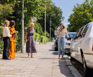 Pierwsza miłość, odcinek 4275: Marta (Honorata Witańska), Kinga (Aleksandra Zienkiewicz), Marysia (Aneta Zając), Emilka (Anna Ilczuk)