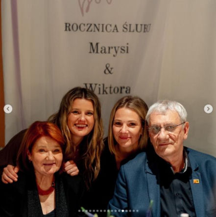 Wiktor Zborowski i Maria Winiarska obchodzą złote gody