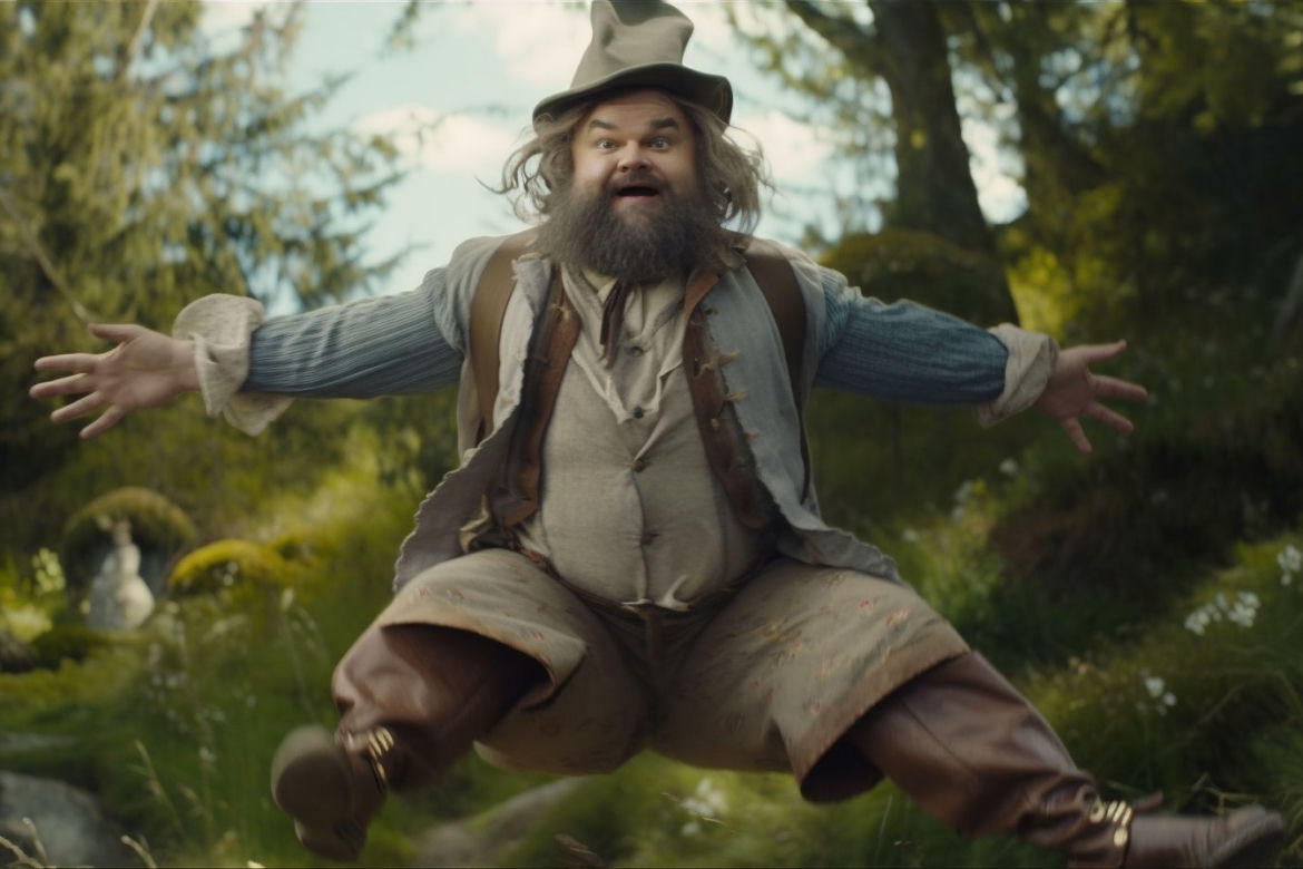 Władca Pierścieni: Jack Black jako Tom Bobadil. Są zdjęcia 'z planu'!