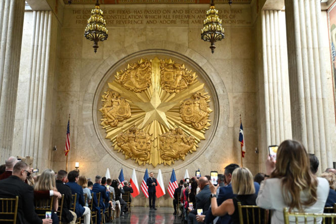 USA/ Prezydent Nawrocki podziękował przedstawicielom Polonii za to, że są ambasadorami Rzeczpospolitej Polskiej