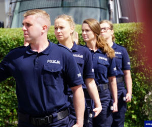 Nowi policjanci w szeregach warmińsko-mazurskiej policji [ZDJĘCIA]