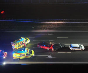 Wypadek na trasie S2.