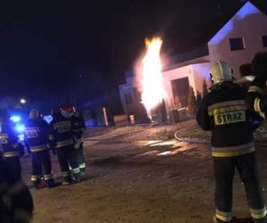 Groźny pożar w Rokietnicy pod Poznaniem