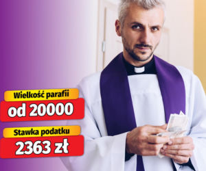 Taki podatek płacą proboszczowie!
