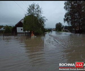 Powódź w Łapanowie
