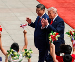 Trump w Chinach! Zobacz spotkanie. Wielki przywódca, fantastyczna przyszłość