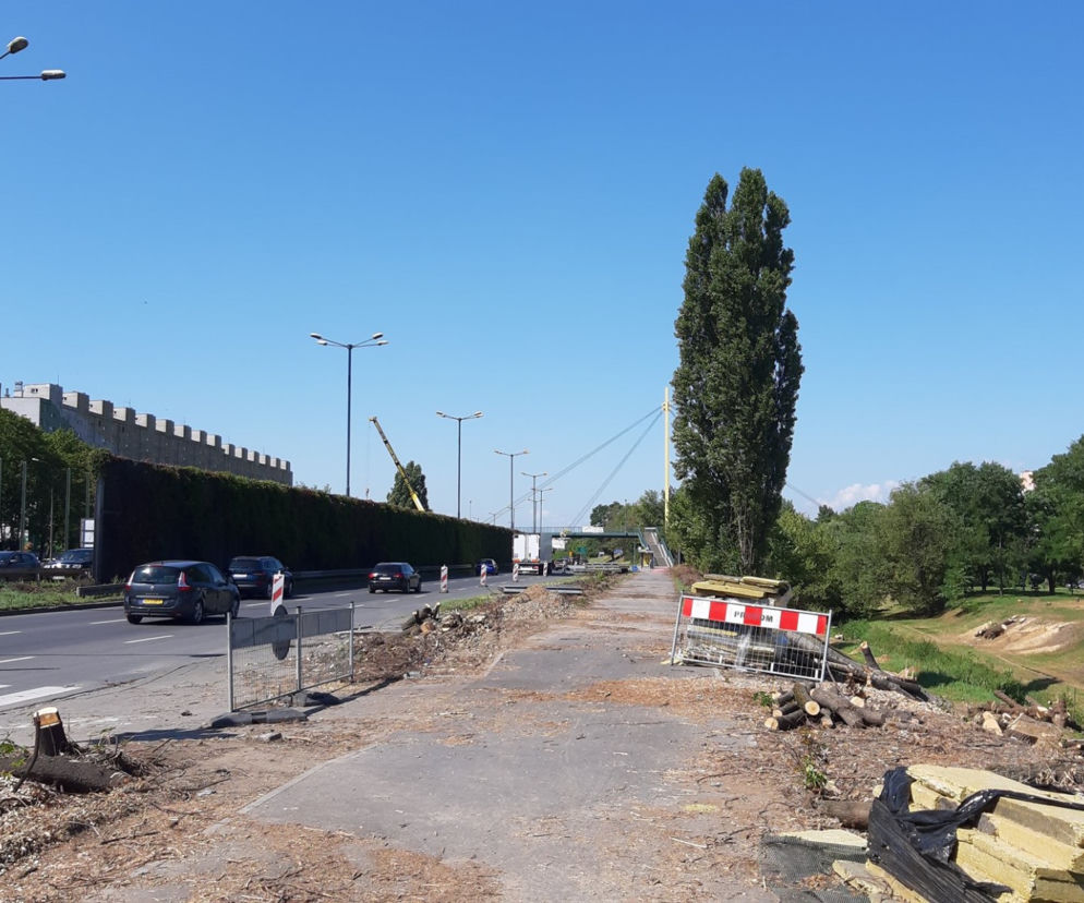 Trwa budowa tramwaju do Górki Narodowej