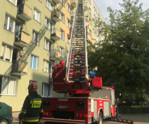 Brawurowa akcja strażaków na Pradze Południe