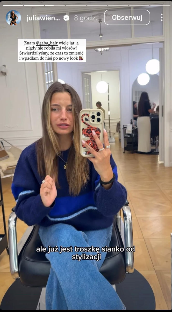 Julia Wieniawa już tak nie wygląda. Ale metamorfoza!