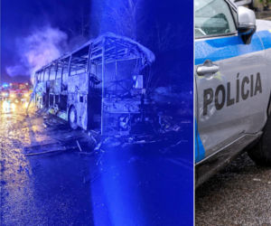 PILNE. Wypadek polskiego autokaru na Słowacji! Pojazd spłonął, są ofiary