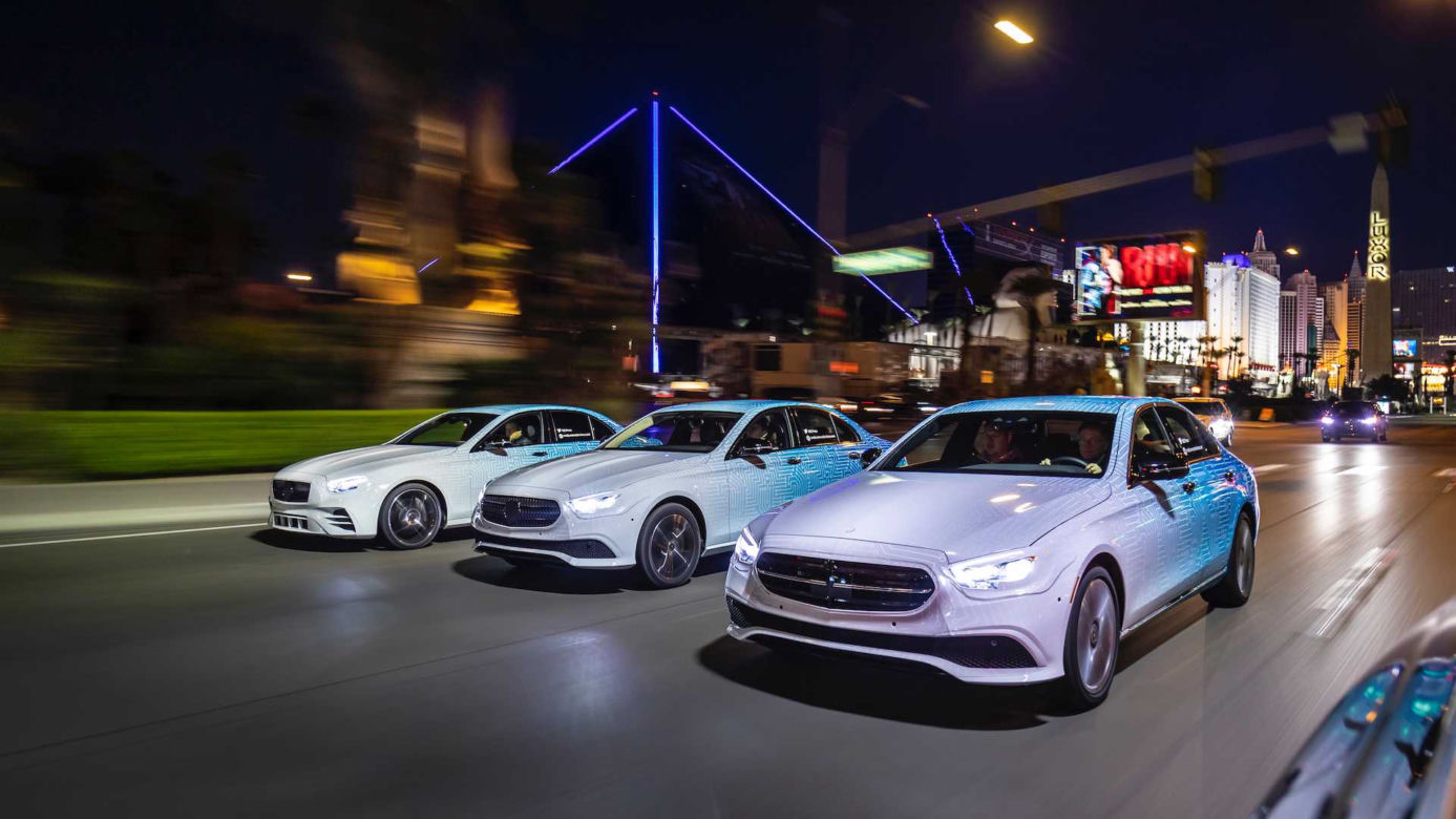 Zamaskowany Mercedes-Benz Klasy E (2020) po facelitingu