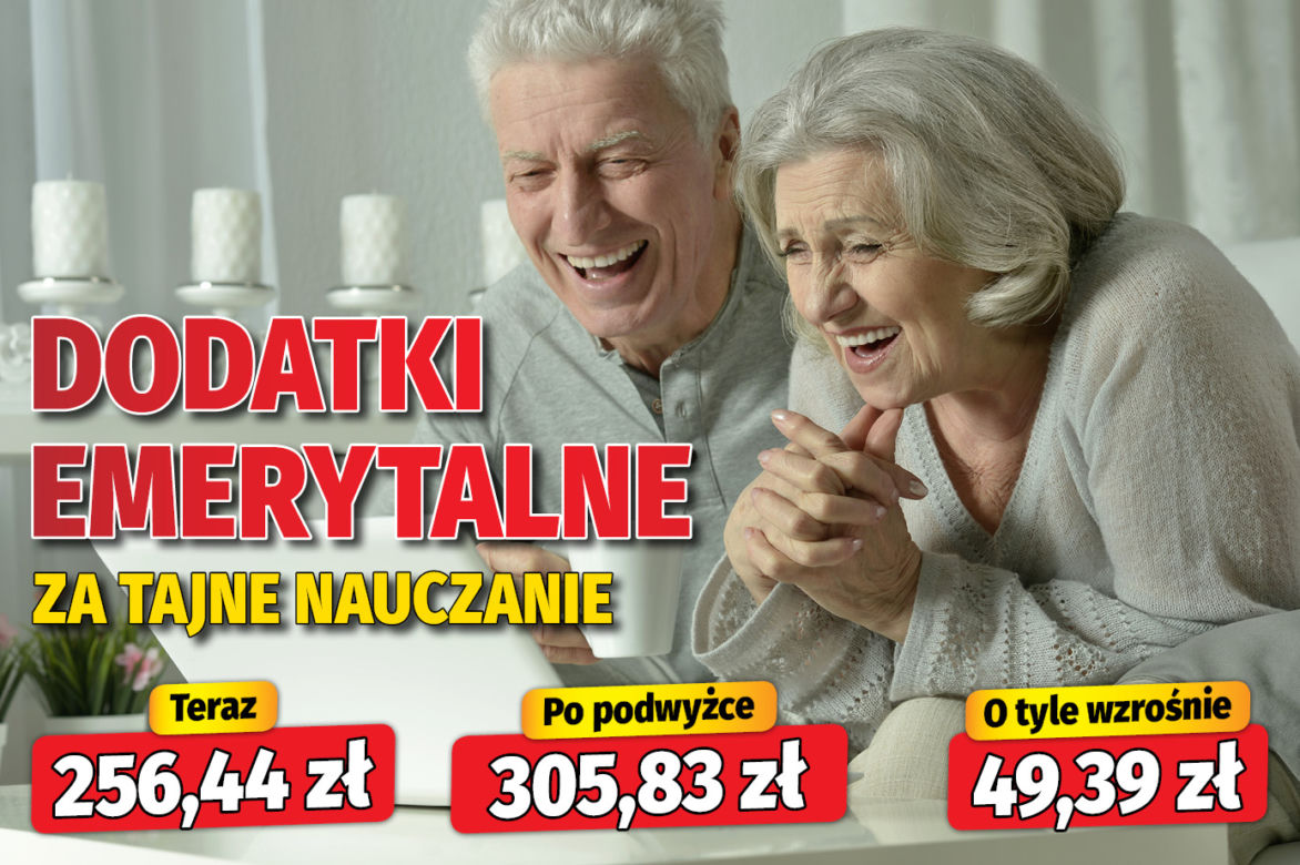 Dodatki emerytalne