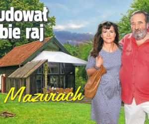 Zbudował sobie raj na Mazurach