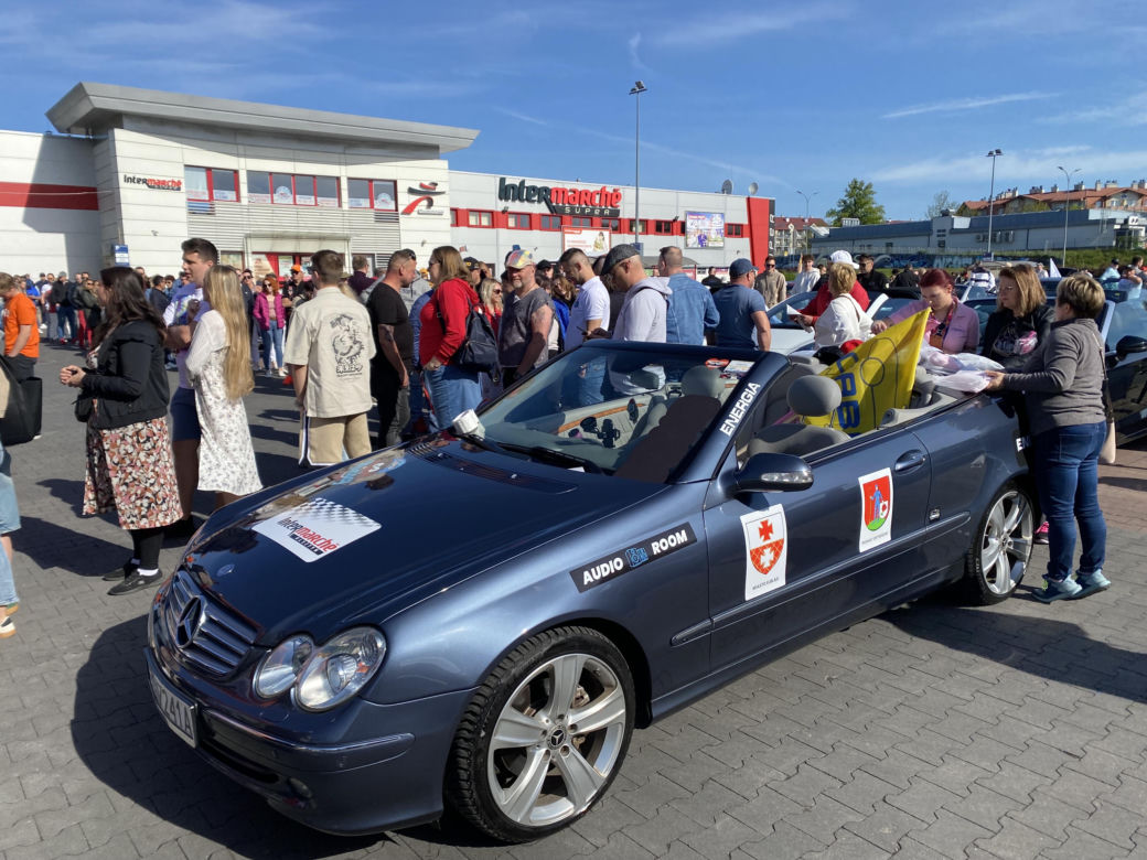 Start sezonu Cabrio Warmia&Mazury 2025 - Śniadanie z Intermarche Olsztyn 