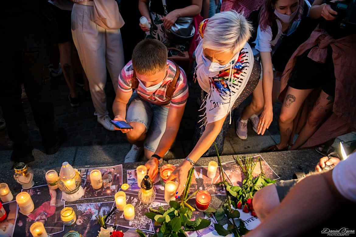 Kraków solidarny z Białorusią
