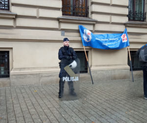 Wielki protest hutników w Krakowie